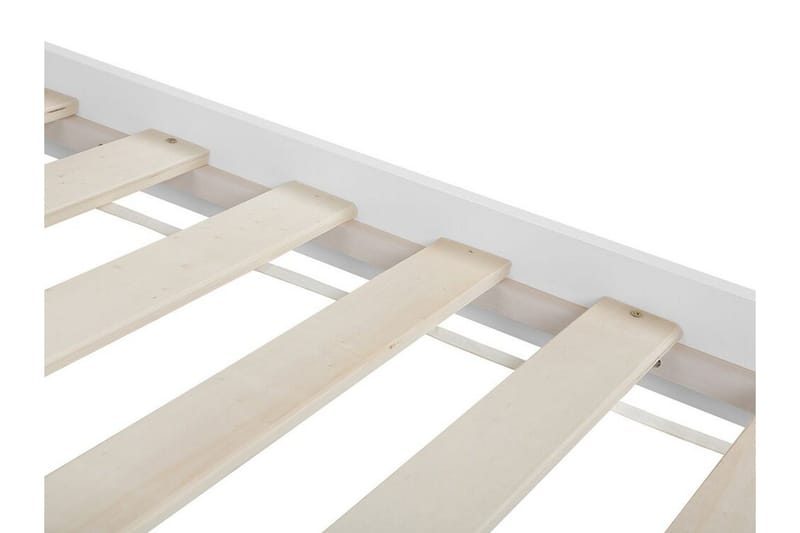 Traycee Säng Trä 90x200 cm - Vit - Möbler - Säng - Sängram & sängstomme