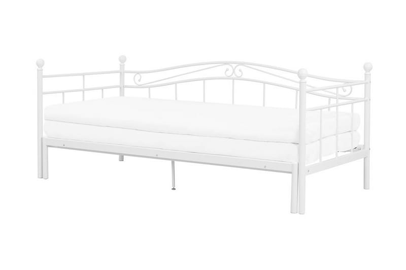 Tulle Sängram 90-180x200 cm Vit - Vit - Möbler - Säng - Sängram & sängstomme