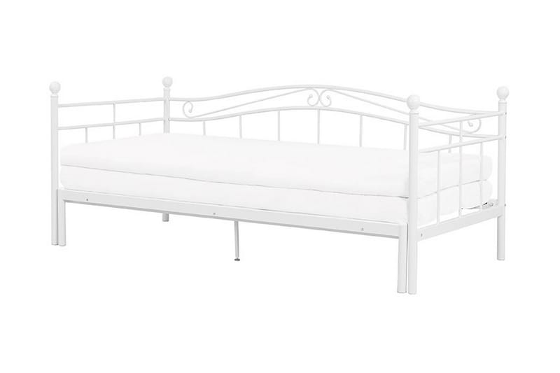 Tulle Sängram 90-180x200 cm Vit - Vit - Möbler - Säng - Sängram & sängstomme