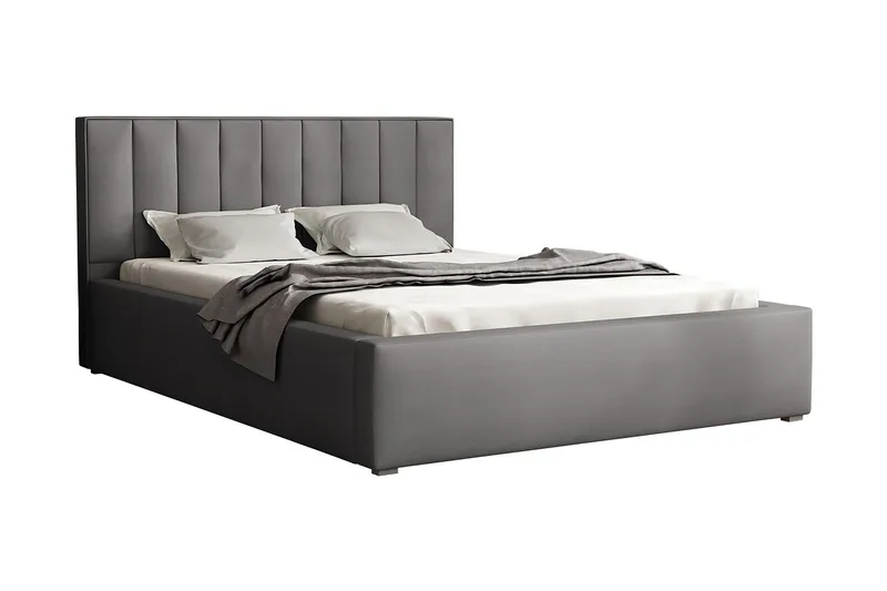 Valasco Sängram 120x200 cm - Grå - Möbler - Säng - Sängram & sängstomme