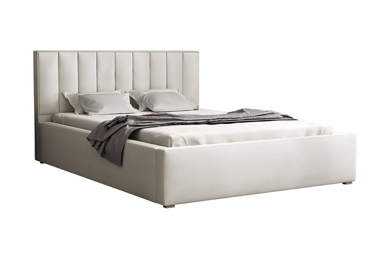 Valasco Sängram 120x200 cm, Vit