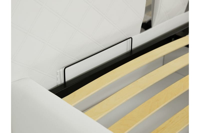 Veslbu Sängram 140x200  Vit - Vit - Möbler - Säng - Sängram & sängstomme