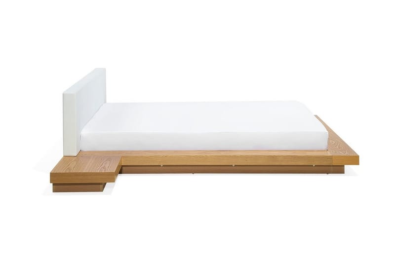 Zen Dubbelsäng 180|200 cm - Trä/Natur - Sängram & sängstomme