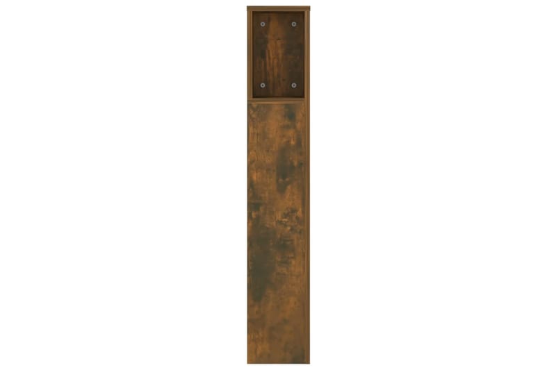 beBasic Sänggavel med förvaring rökfärgad ek 140x18,5x104,5 cm - Brown - Möbler - Säng - Sängtillbehör & sänggavel - Sänggavlar & huvudgavlar