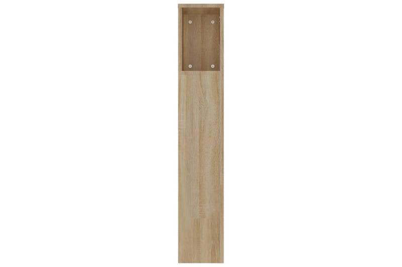 beBasic Sänggavel med förvaring sonoma-ek 220x18,5x104,5 cm - Brown - Möbler - Säng - Sängtillbehör & sänggavel - Sänggavlar & huvudgavlar