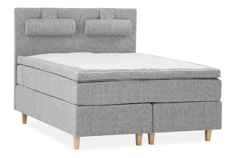 Charleston Stor Nackkudde 1-pack | Ljusgrå - Ljusgrå - Möbler - Säng - Sängtillbehör & sänggavel