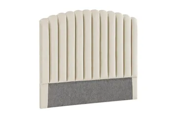 Davia Sänggavel Sammet 140 cm - Beige / Ljus - Möbler - Säng - Sängtillbehör & sänggavel - Sänggavlar & huvudgavlar