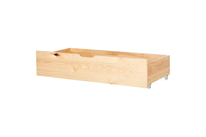 Förvaringslådor för säng Olendon set om 2 Ljus trä - Ljus trä - Möbler - Säng - Sängtillbehör & sänggavel - Ribbotten