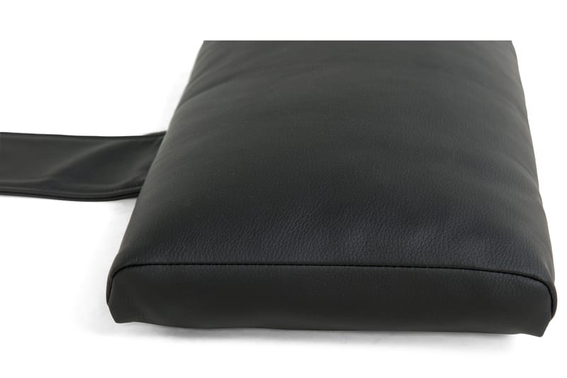 Hilton Lyx Nackkudde 1-pack |Svart PU - Svart PU - Möbler - Säng - Sängtillbehör & sänggavel