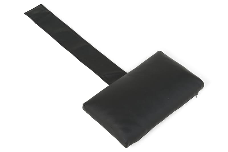 Hilton Lyx Nackkudde 1-pack |Svart PU - Svart PU - Möbler - Säng - Sängtillbehör & sänggavel