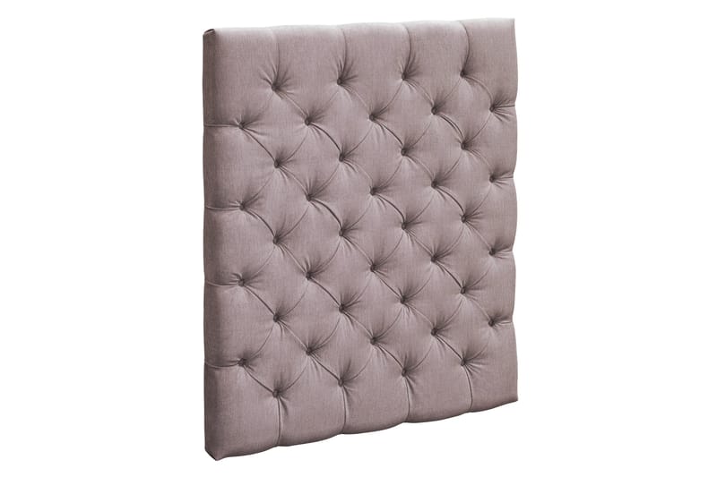Joluma Stoppad Sänggavel & Huvudgavel 105 cm i Tyg med Knappar - Vintagerose - Möbler - Säng - Sängtillbehör & sänggavel - Sänggavlar & huvudgavlar