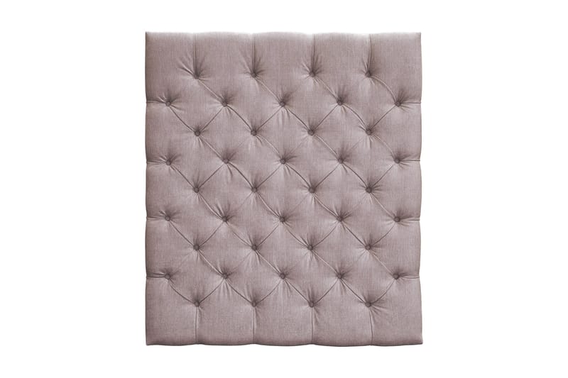 Joluma Stoppad Sänggavel & Huvudgavel 105 cm i Tyg med Knappar, Vintagerose