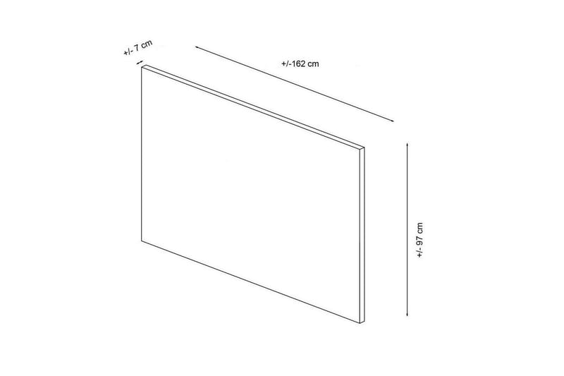 Lamal Sänggavel 162 cm - Beige - Möbler - Säng - Sängtillbehör & sänggavel - Sänggavlar & huvudgavlar