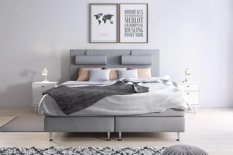 Meja Nackkudde 1-pack - Ljusgrå - Möbler - Säng - Sängtillbehör & sänggavel