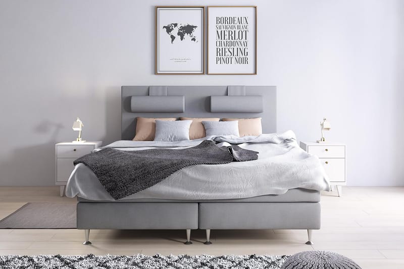 Meja Nackkudde 1-pack - Ljusgrå - Möbler - Säng - Sängtillbehör & sänggavel