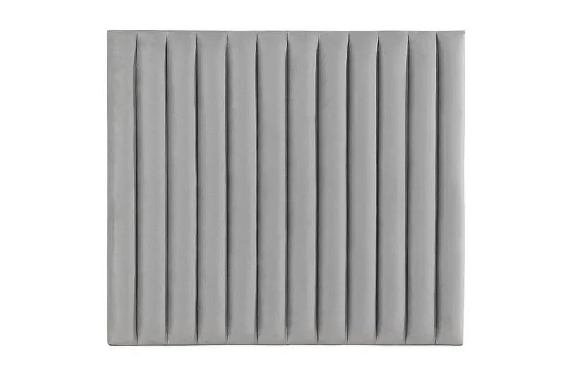 Rakel Sänggavel 140cm - Ljusgrå/Sammet - Möbler - Säng - Sängtillbehör & sänggavel - Sänggavlar & huvudgavlar