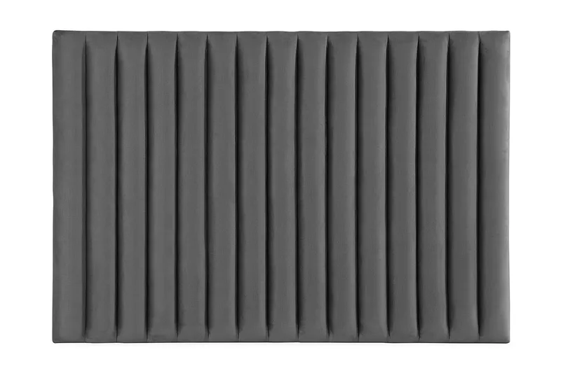 Rakel Sänggavel 160cm - Mörkgrå/Sammet - Möbler - Säng - Sängtillbehör & sänggavel - Sänggavlar & huvudgavlar