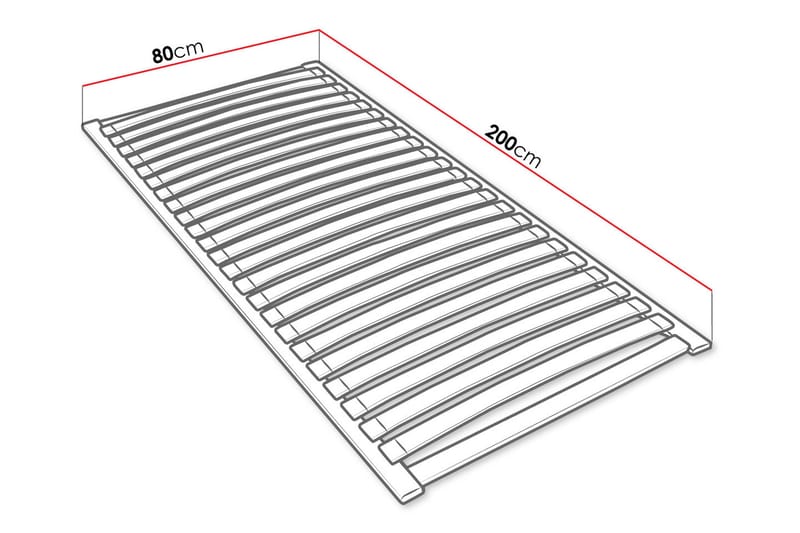 Easypack Ribbebunn 80x200 cm - Trä/Natur - Ribbotten