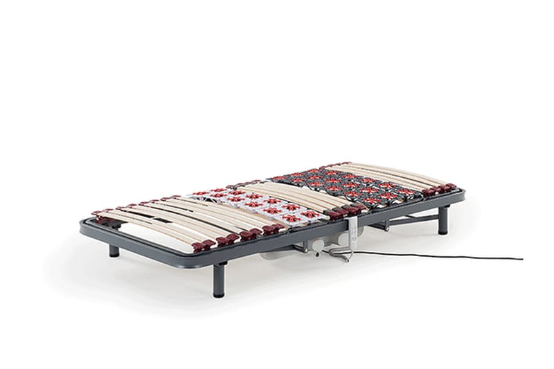 Mujahid Ribbotten Elektriskt Justerbar 180x200 cm - Grå - Möbler - Säng - Sängtillbehör & sänggavel - Ribbotten