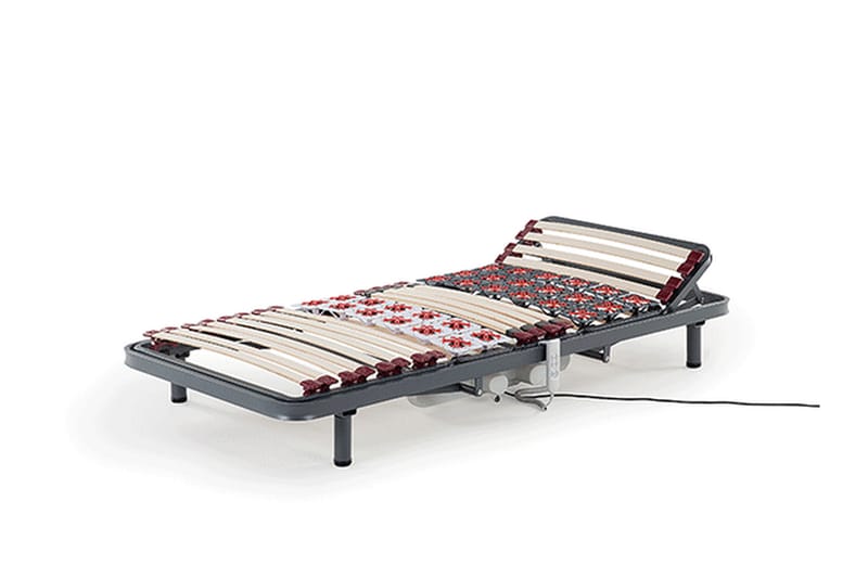 Mujahid Ribbotten Elektriskt Justerbar 180x200 cm - Grå - Möbler - Säng - Sängtillbehör & sänggavel - Ribbotten