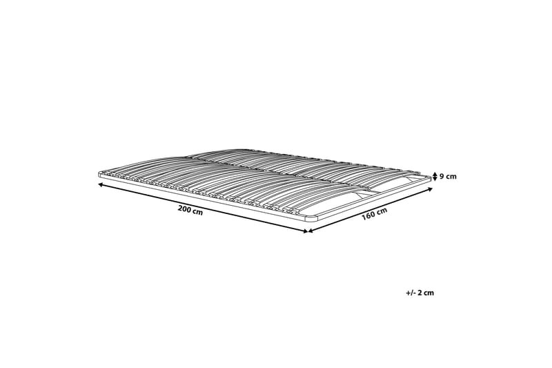 Ribbotten 160x200 cm BASIC - Svart - Ribbotten