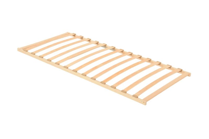 Ribbotten med 13 ribbor 90x200 cm - Brun - Möbler - Säng - Sängtillbehör & sänggavel - Ribbotten