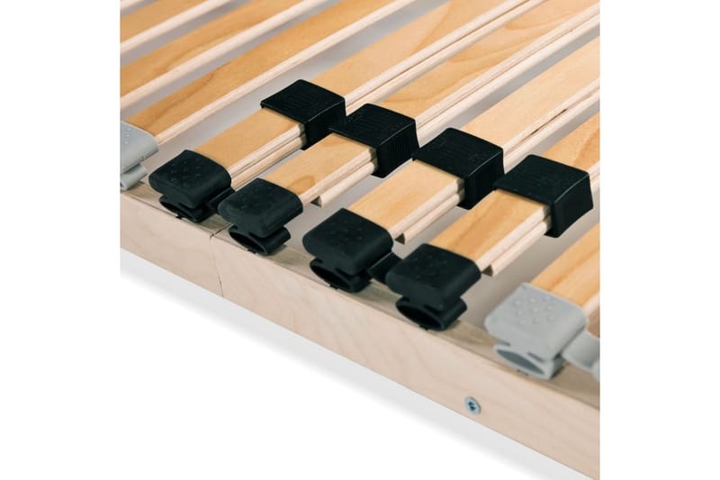 Ribbotten med 28 ribbor 7 zoner 120x200 cm - Brun - Möbler - Säng - Sängtillbehör & sänggavel - Ribbotten