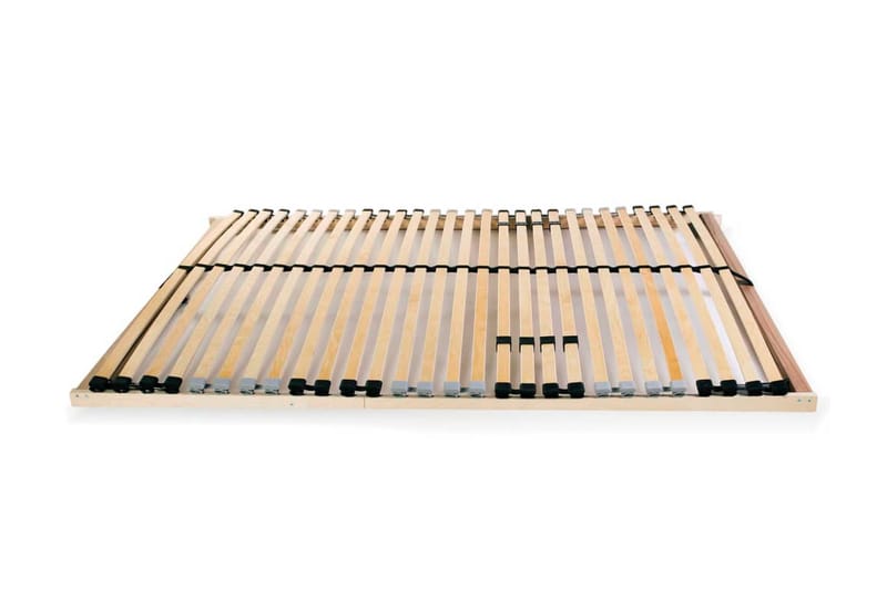 Ribbotten med 28 ribbor 7 zoner 140x200 cm - Brun - Möbler - Säng - Sängtillbehör & sänggavel - Ribbotten