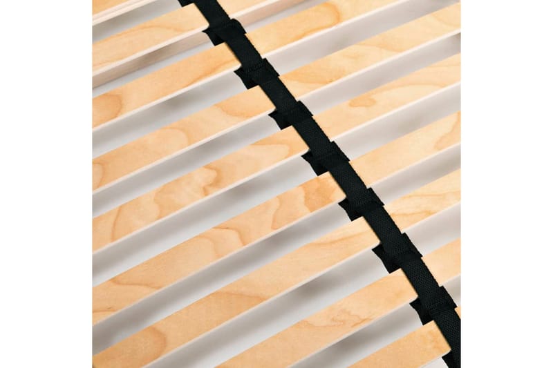 Ribbotten med 28 ribbor 7 zoner 140x200 cm - Brun - Möbler - Säng - Sängtillbehör & sänggavel - Ribbotten