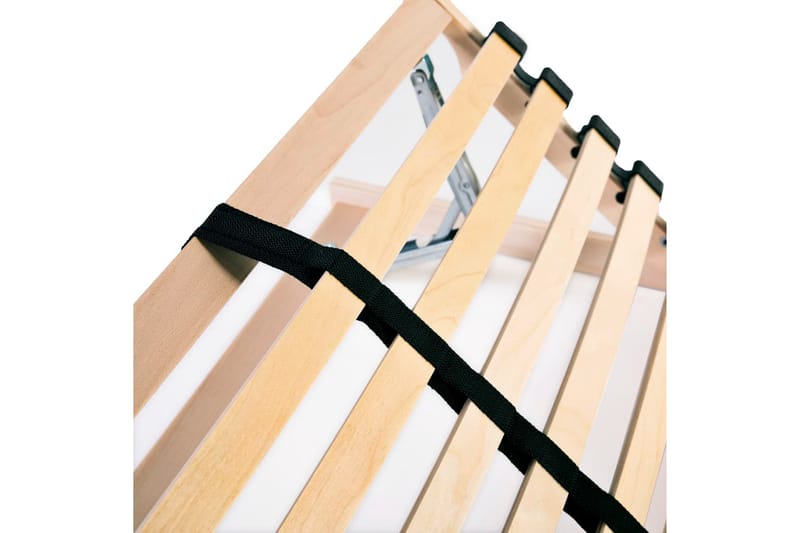 Ribbotten med 28 ribbor 7 zoner 80x200 cm - Brun - Möbler - Säng - Sängtillbehör & sänggavel - Ribbotten