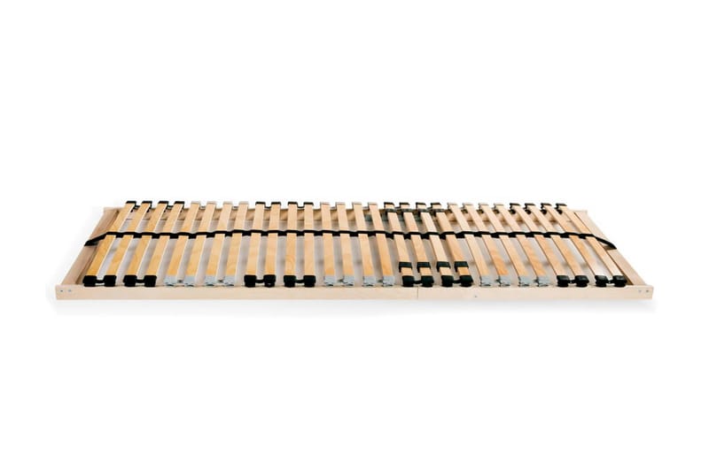 Ribbotten med 28 ribbor 7 zoner 80x200 cm - Brun - Möbler - Säng - Sängtillbehör & sänggavel - Ribbotten