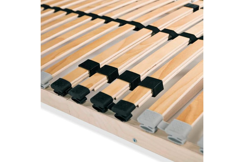 Ribbotten med 28 ribbor 7 zoner 80x200 cm - Brun - Möbler - Säng - Sängtillbehör & sänggavel - Ribbotten