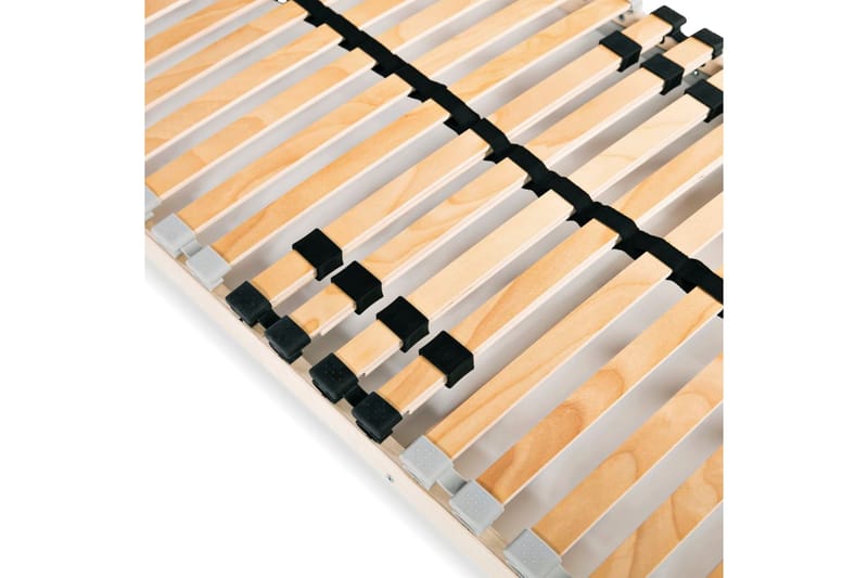 Ribbotten med 28 ribbor 7 zoner 80x200 cm - Brun - Möbler - Säng - Sängtillbehör & sänggavel - Ribbotten