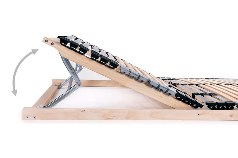 Ribbotten med 42 ribbor 7 zoner 120x200 cm - Blå - Möbler - Säng - Sängtillbehör & sänggavel - Ribbotten