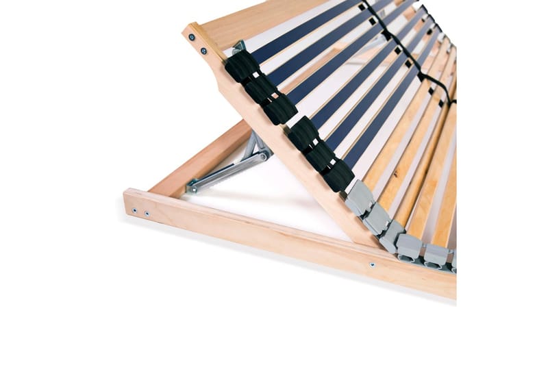 Ribbotten med 42 ribbor 7 zoner 120x200 cm - Blå - Möbler - Säng - Sängtillbehör & sänggavel - Ribbotten