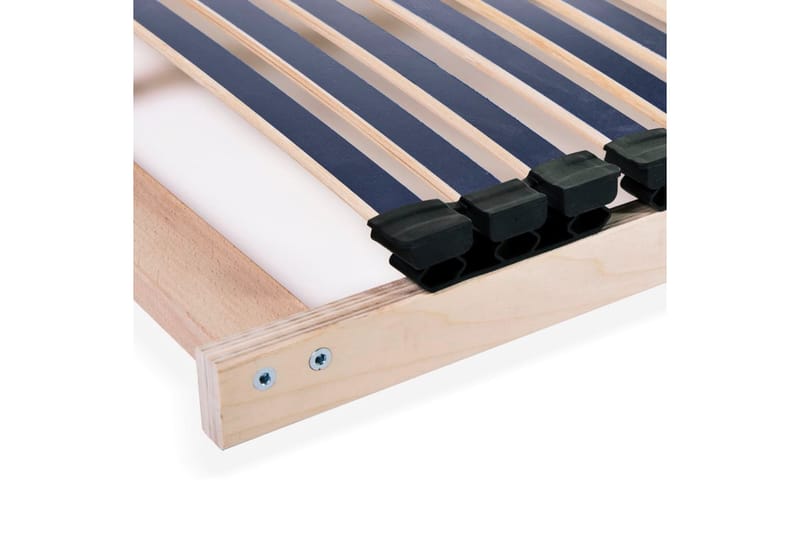 Ribbotten med 42 ribbor 7 zoner 120x200 cm - Blå - Möbler - Säng - Sängtillbehör & sänggavel - Ribbotten