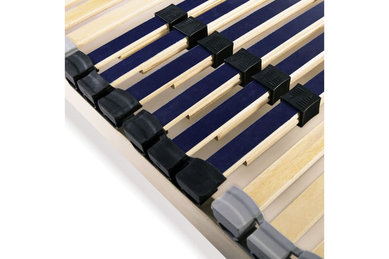 Ribbotten med 42 ribbor 7 zoner 140x200 cm - Blå - Möbler - Säng - Sängtillbehör & sänggavel - Ribbotten
