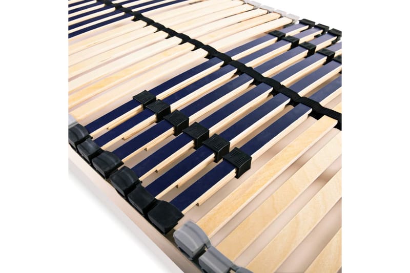 Ribbotten med 42 ribbor 7 zoner 80x200 cm - Brun - Möbler - Säng - Sängtillbehör & sänggavel - Ribbotten