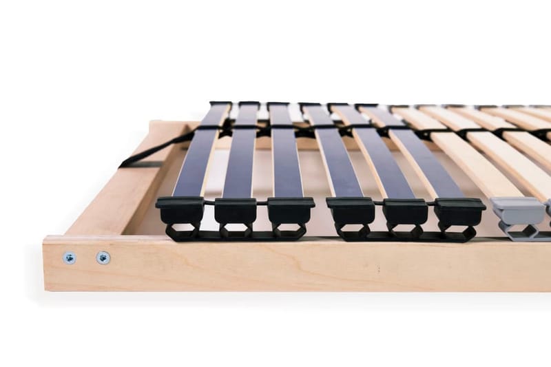 Ribbotten med 42 ribbor 7 zoner 90x200 cm - Blå - Möbler - Säng - Sängtillbehör & sänggavel - Ribbotten