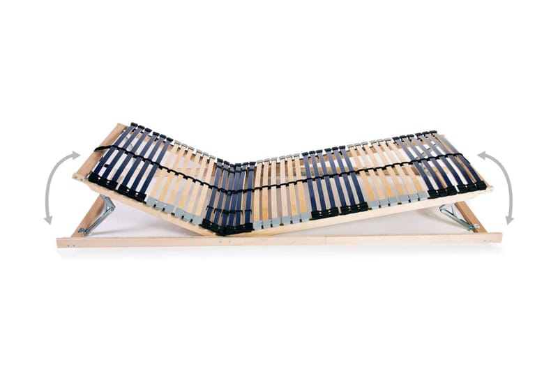 Ribbotten med 42 ribbor 7 zoner 90x200 cm - Blå - Möbler - Säng - Sängtillbehör & sänggavel - Ribbotten