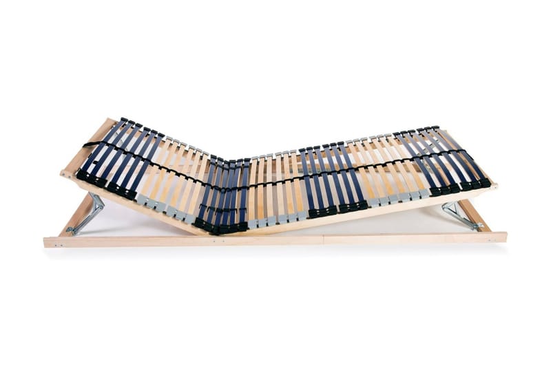 Ribbotten med 42 ribbor 7 zoner 90x200 cm - Blå - Möbler - Säng - Sängtillbehör & sänggavel - Ribbotten