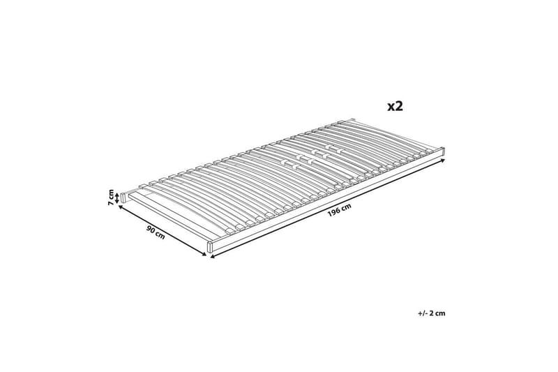 Sängbotten med spjälor Vouziers - 180x200 cm - Möbler - Säng - Sängtillbehör & sänggavel - Ribbotten
