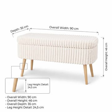 Armenia Sittpuff - Möbler - Säng - Sängtillbehör & sänggavel - Sängförvaring