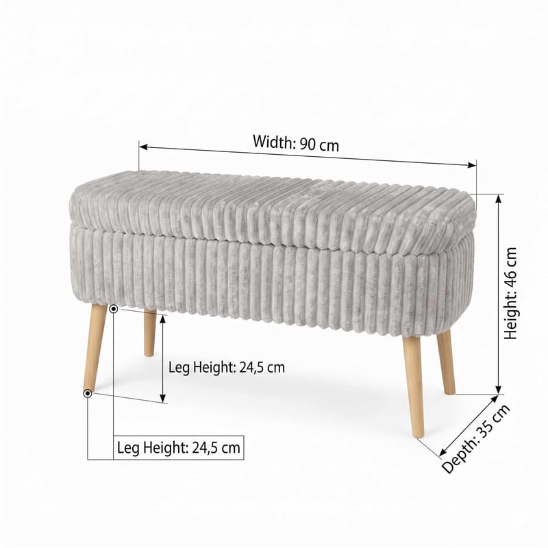 Armenia Sittpuff - Möbler - Säng - Sängtillbehör & sänggavel - Sängförvaring