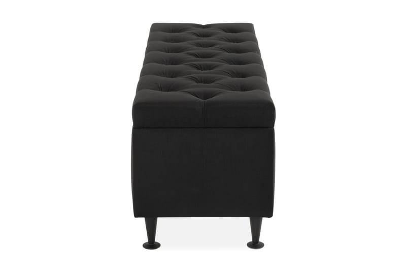 Ella Sängkista 140 cm Djuphäftad - Svart - Möbler - Säng - Sängtillbehör & sänggavel - Sängförvaring