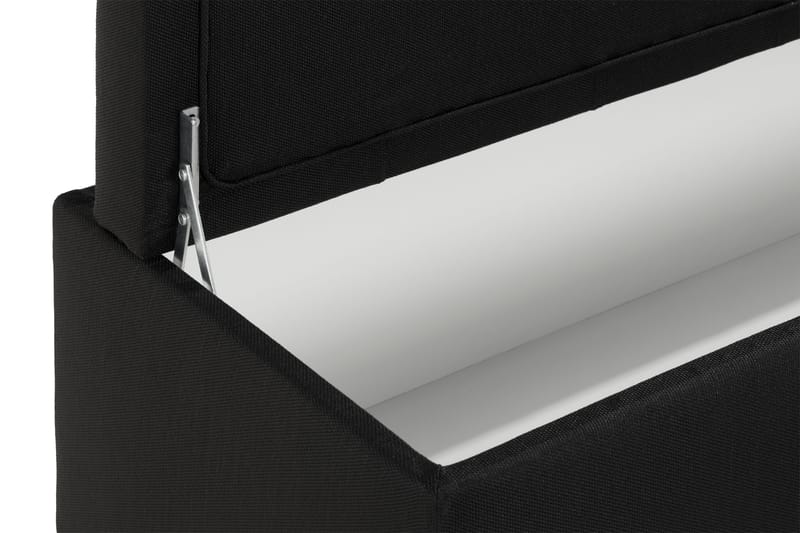 Ella Sängkista 140 cm Djuphäftad - Svart - Möbler - Säng - Sängtillbehör & sänggavel - Sängförvaring
