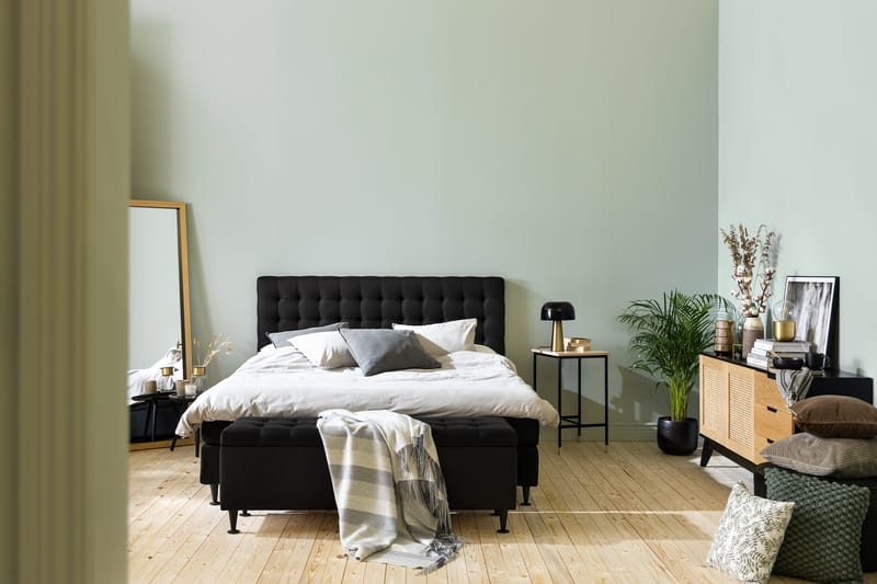 Ella Sängkista 140 cm Djuphäftad - Svart - Möbler - Säng - Sängtillbehör & sänggavel - Sängförvaring