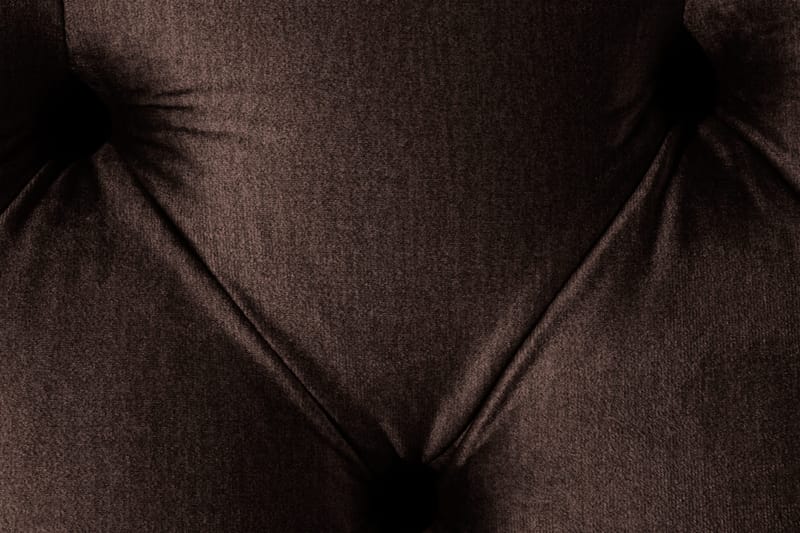 Ella Sängkista 140cm Djuphäftad - Brun/Sammet - Möbler - Säng - Sängtillbehör & sänggavel - Sängförvaring