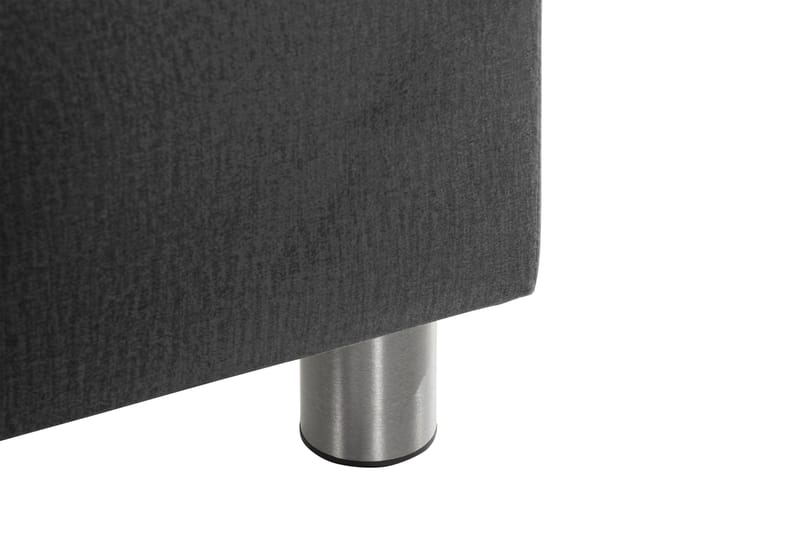 Ella Sängkista 140cm Djuphäftad - Mörkgrå - Möbler - Säng - Sängtillbehör & sänggavel - Sängförvaring