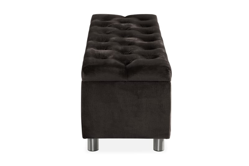 Ella Sängkista 140cm Djuphäftad - Svart - Möbler - Säng - Sängtillbehör & sänggavel - Sängförvaring